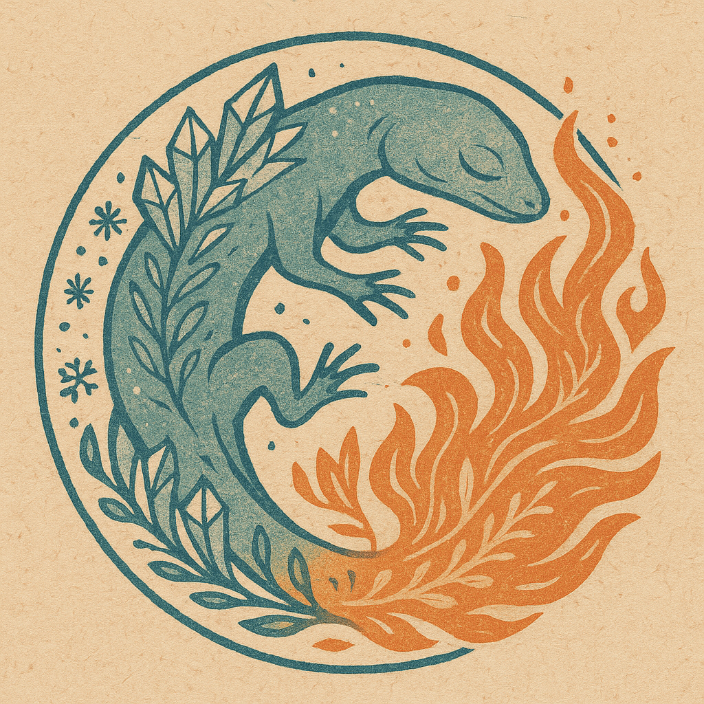 The Frostfire Salamander