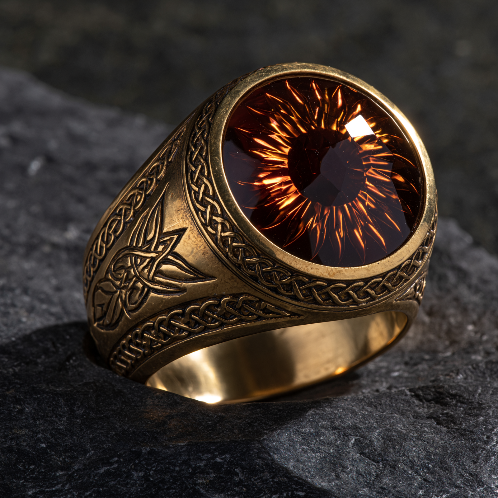 Sunscale Signet Ring
