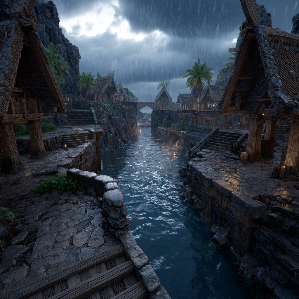 Flood Drainage Channels