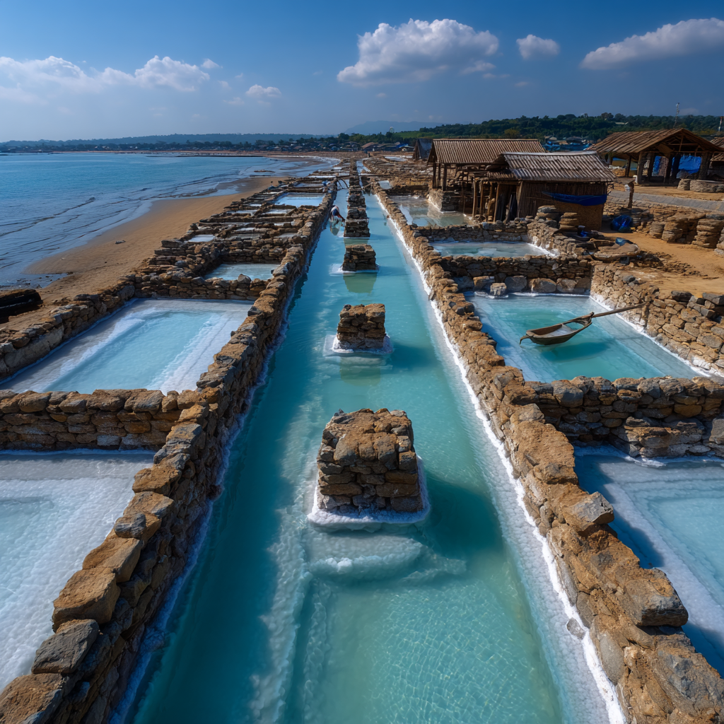 Salt Evaporation Ponds