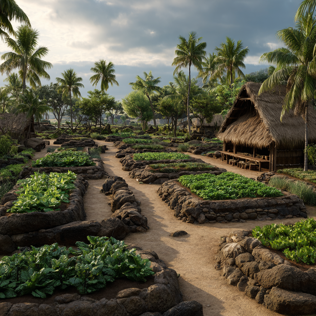Sweet Potato Mounds II