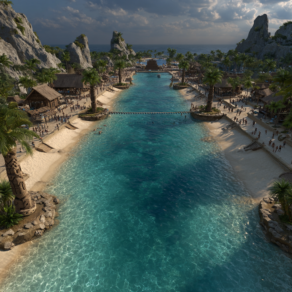 Swimming Competition Beach