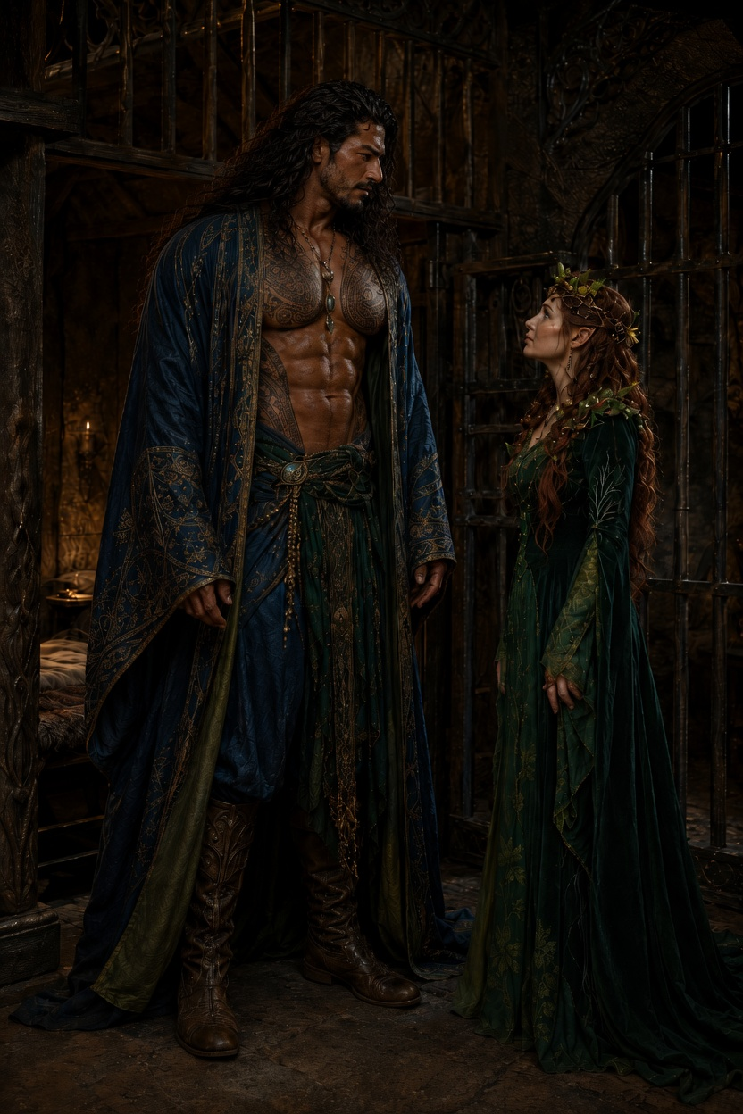 Karthos meets Queen Neleterde
