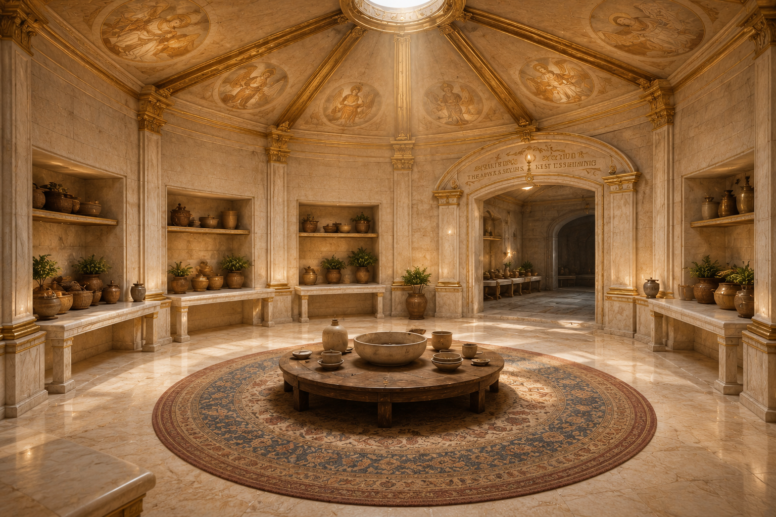 The third room of the shrine, renewed
