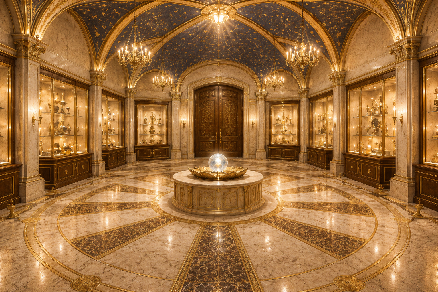 The fifth room of the shrine, renewed