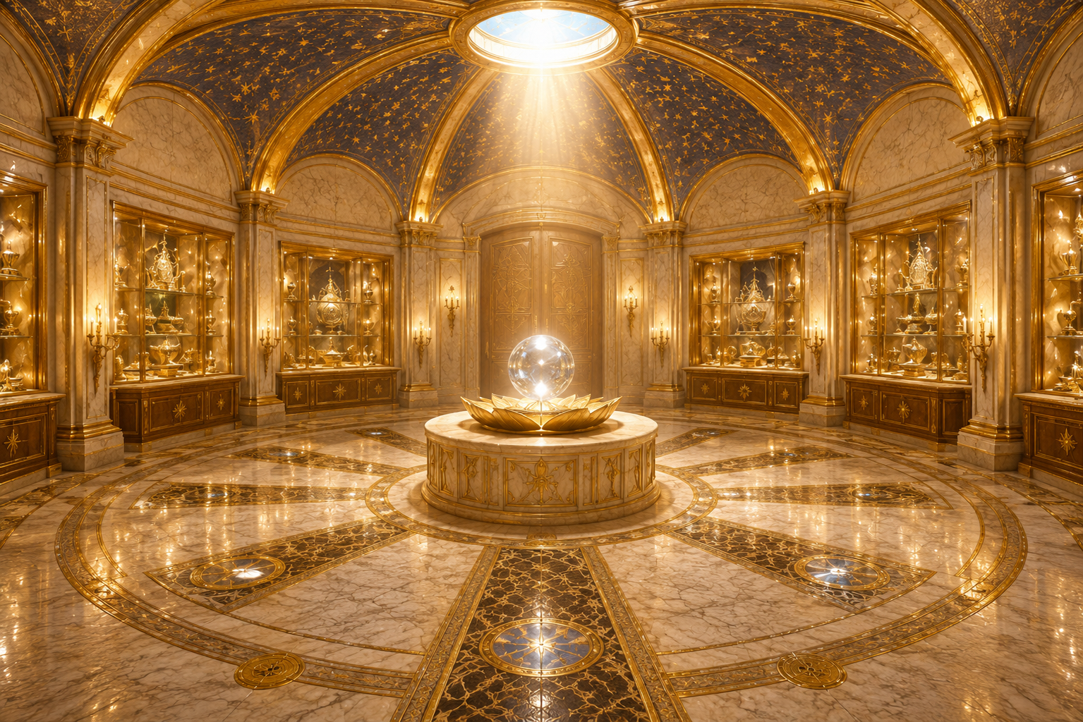 The final room of the shrine, renewed