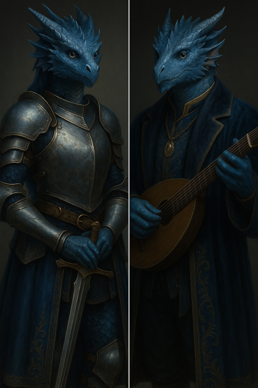 Blue Draconian